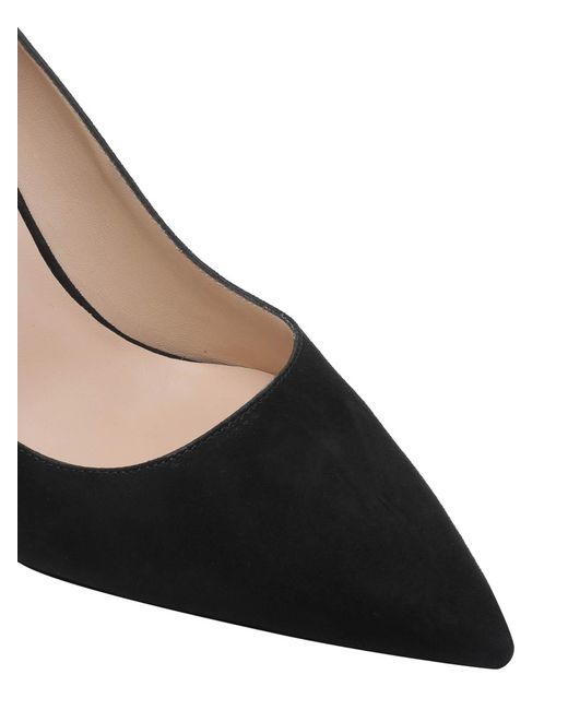 Stuart Weitzman Black Stuart Power Decollete