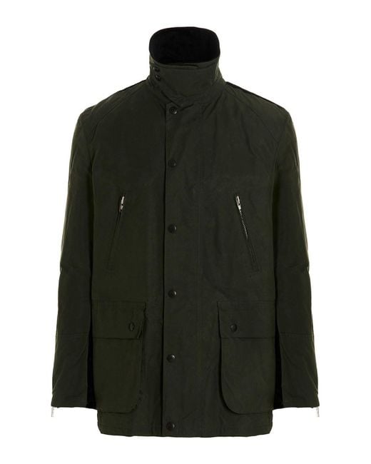 Department 5 Black Wax Cotton Jacket for men