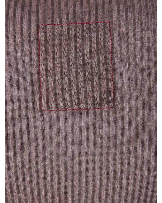Uma Wang Brown Sleeveless Sweater