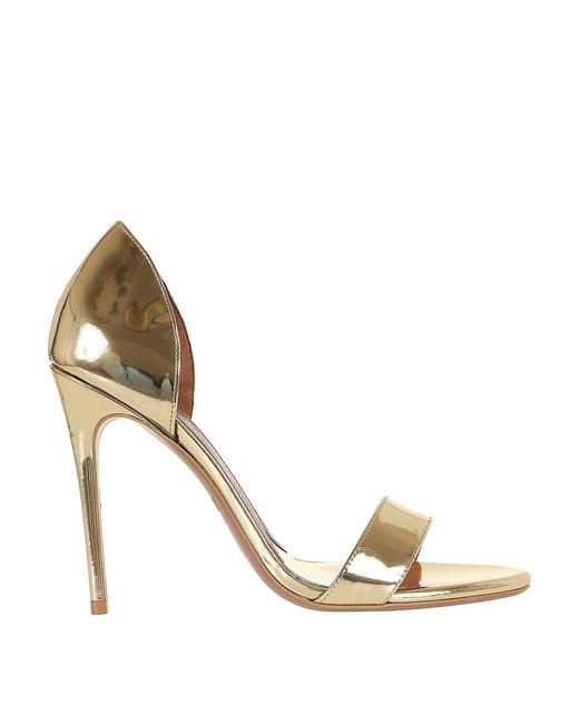 Paris Texas Metallic Real Slingback Sandal 105