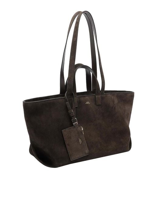 A.P.C. Black Le Drummer Shoulder Bag