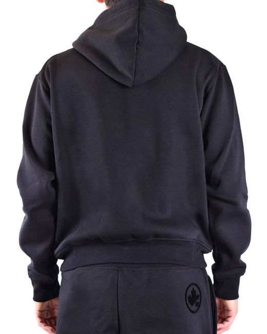 DSquared² Black Zip-Throughs for men