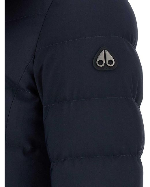 Moose Knuckles Blue Parkas for men