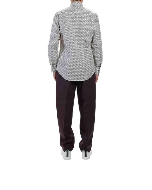 Paul Smith Gray Cars And Camels Shirt for men
