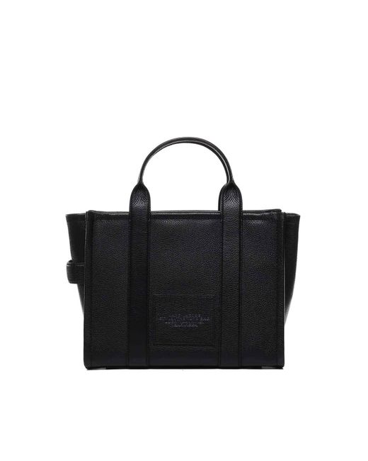 Marc Jacobs Black Medium Leather Tote Bag