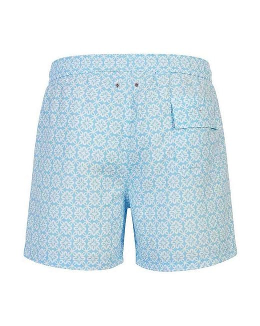 Kiton Blue Swimsuit for men
