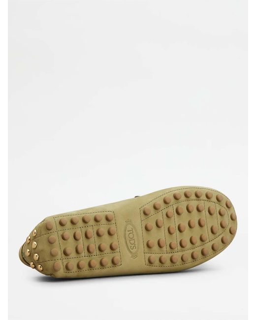 Tod's Green 22L Slipper Slipper Met
