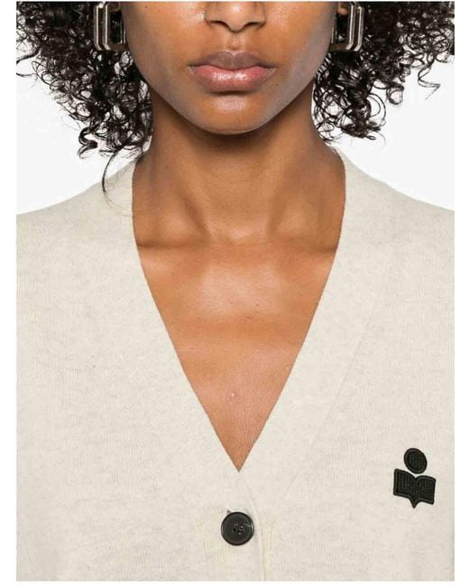 Isabel Marant Natural Karina Cardigan