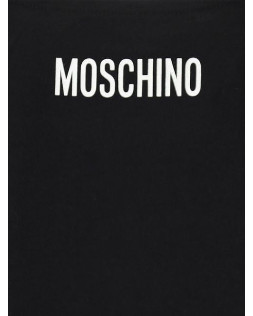 Moschino Black Ready To Where? Tshirt Dress