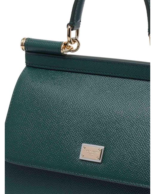 Dolce & Gabbana Blue Medium Sicily Handbag