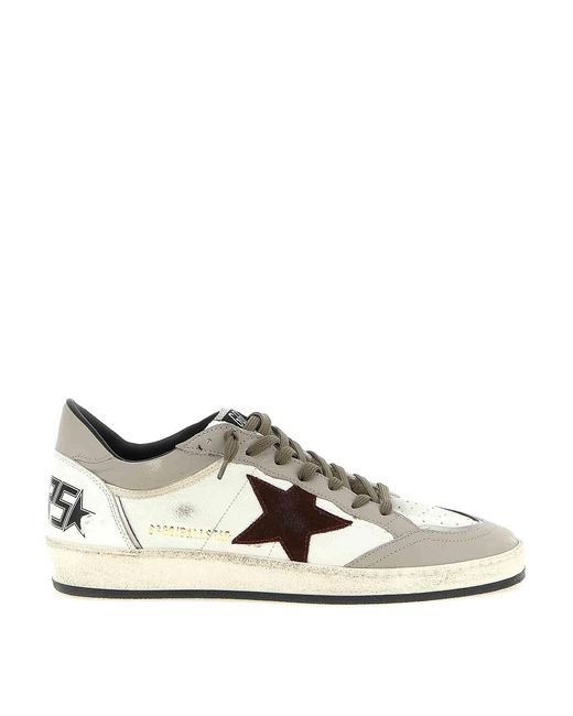 Golden Goose Deluxe Brand Multicolor Ballstar Sneakers for men