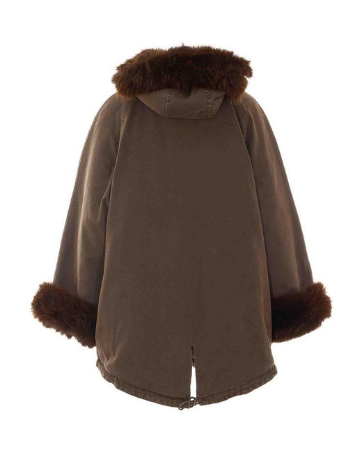 Pinko Brown Patria Parka