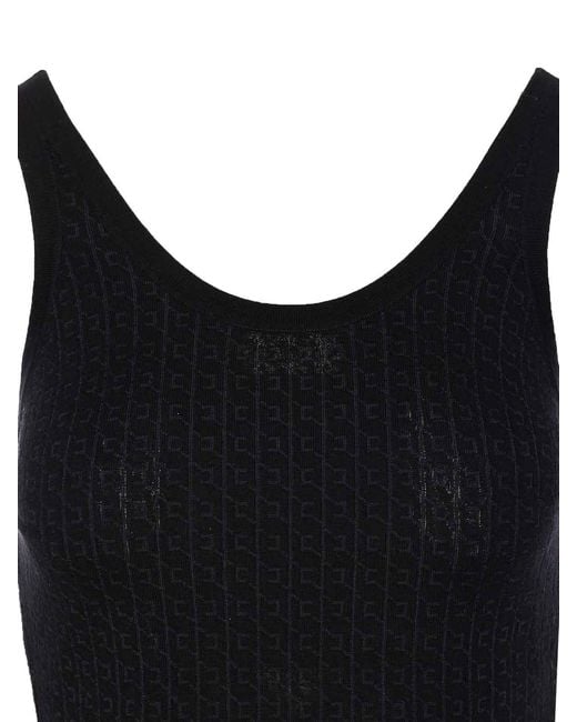 Elisabetta Franchi Black Top