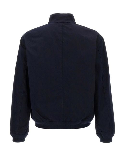Polo Ralph Lauren Blue Cotton Harrington Jacket for men