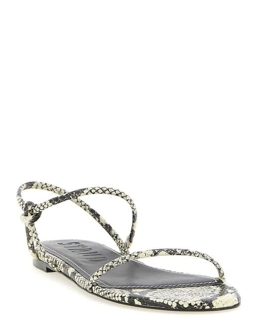 Staud White Laurel Sandals