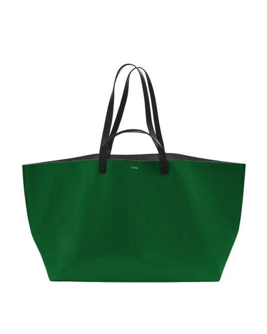 Borsa Tote di CAHU in Green