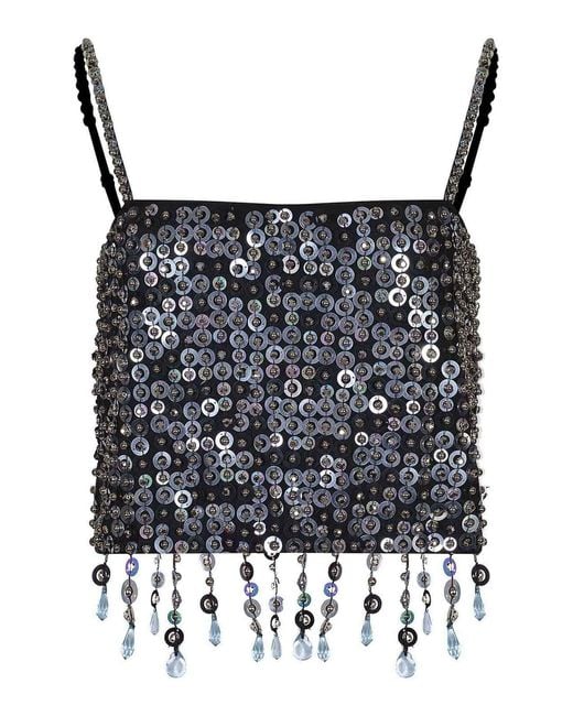 Pinko Black Top Made Of Polyester