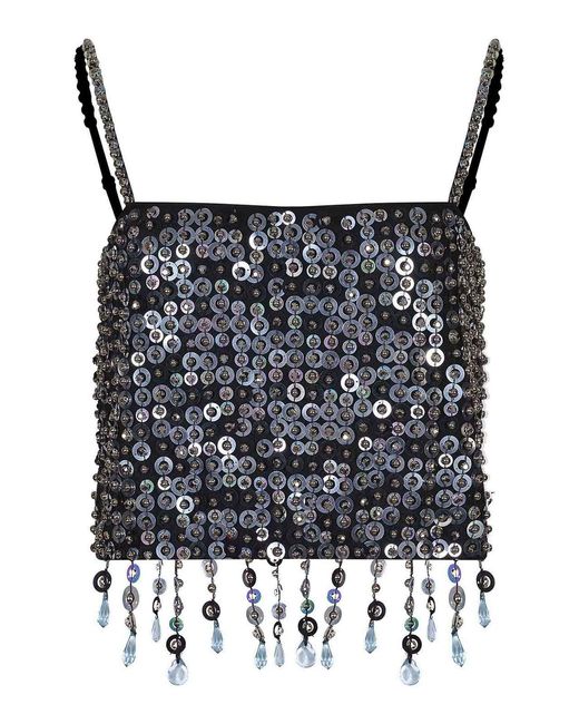Pinko Black Top Made Of Polyester