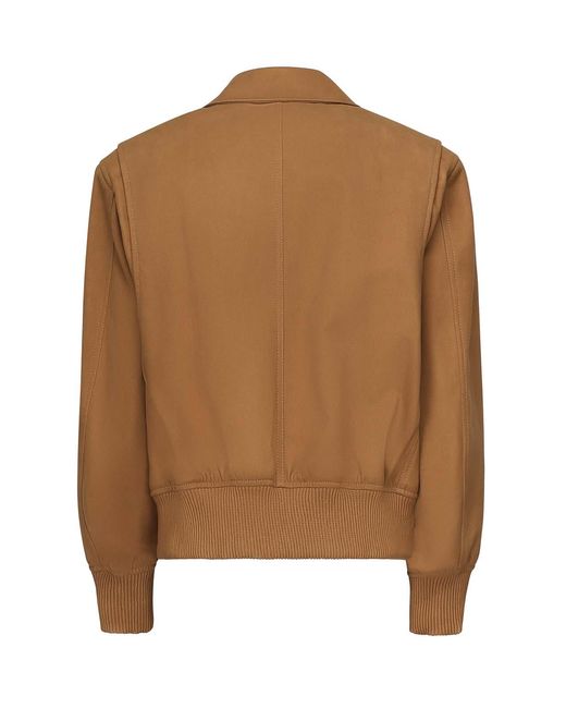 Stella McCartney Brown Field Zip Jacket