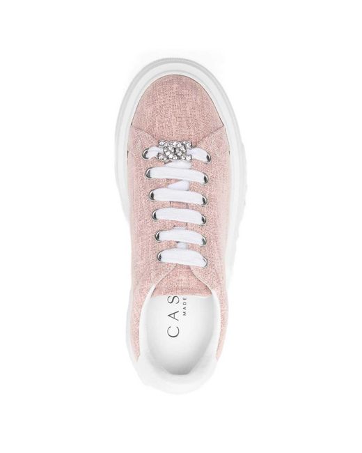 Casadei Pink Nexus Sneakers