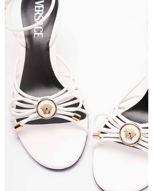 Versace White Sandals