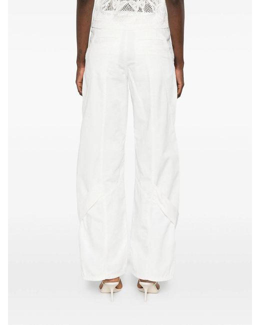 Blumarine White Pant