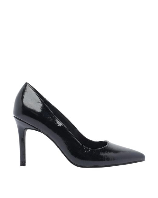 Steve Madden Black Secured Pumps