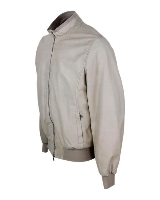 Barba Napoli Gray Jacket for men