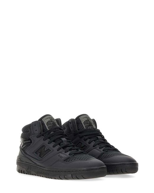 Junya Watanabe Black Leather Sneakers for men