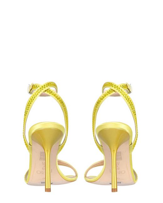 Leonie Hanne Yellow Camelia Sandals