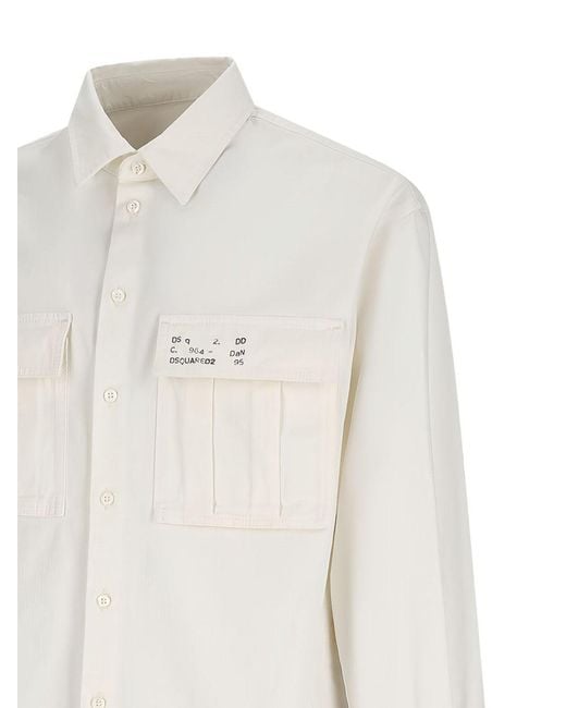 DSquared² White Shirt for men