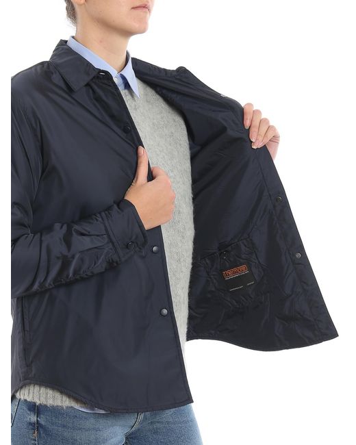 Aspesi Blue Glue Padded Jacket