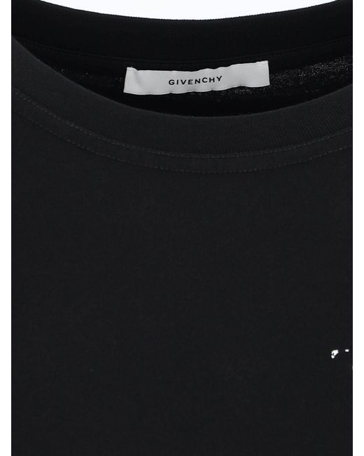 Givenchy Black T-Shirt Logo