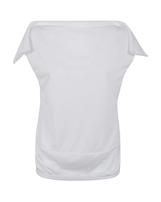 Comme des Garçons White Logo T-shirt