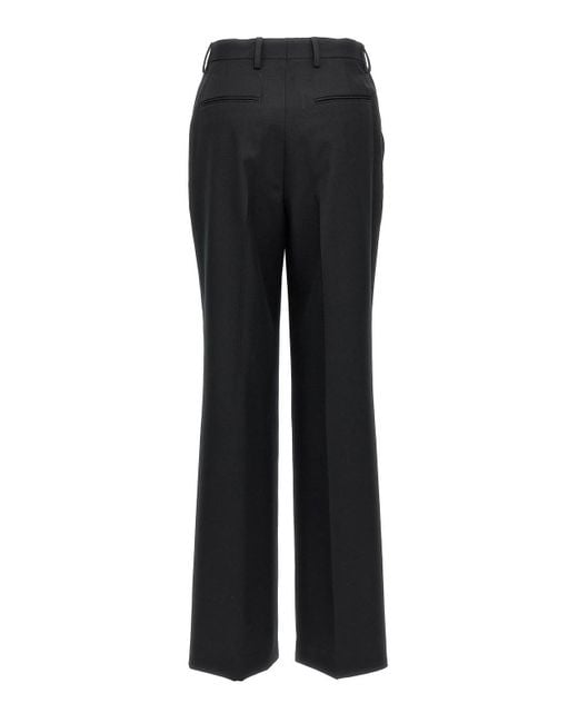 Dries Van Noten Black Portia Pants