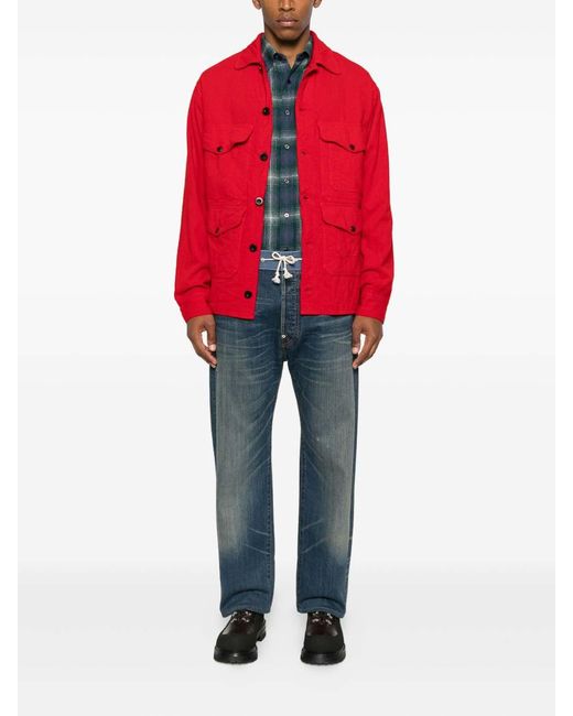 JUNYA WATANABE X FILSON Red Wool Blend Jacket for men