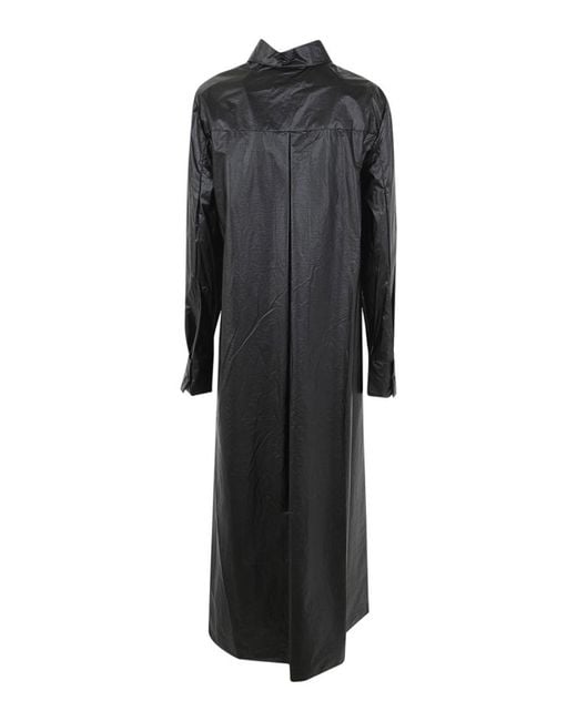 Maria Calderara Black Wrap Shirt