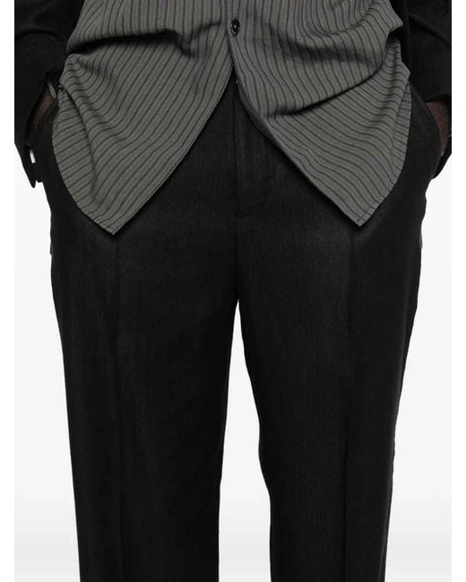Our Legacy Black Borrowed Chino Trousers for men