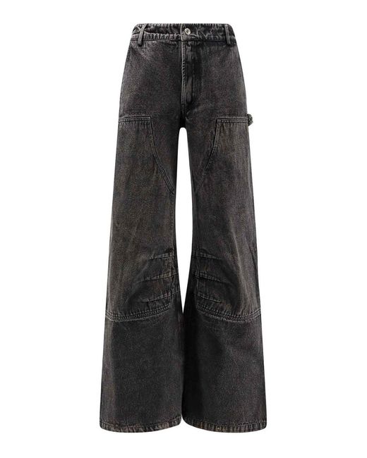 Ih Nom Uh Nit Black Pantaloni Carpenter for men