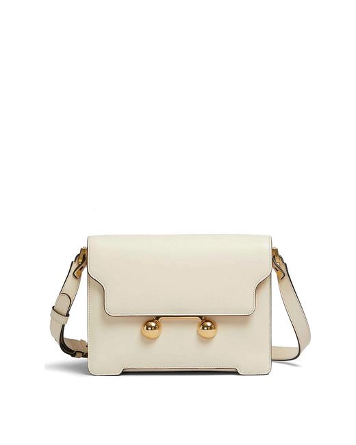 Marni White Medium Shoulder Bag