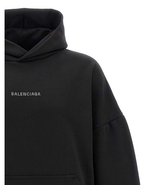 Balenciaga Blue Hoodie for men
