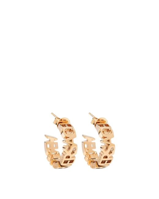 Versace Metallic Earrings