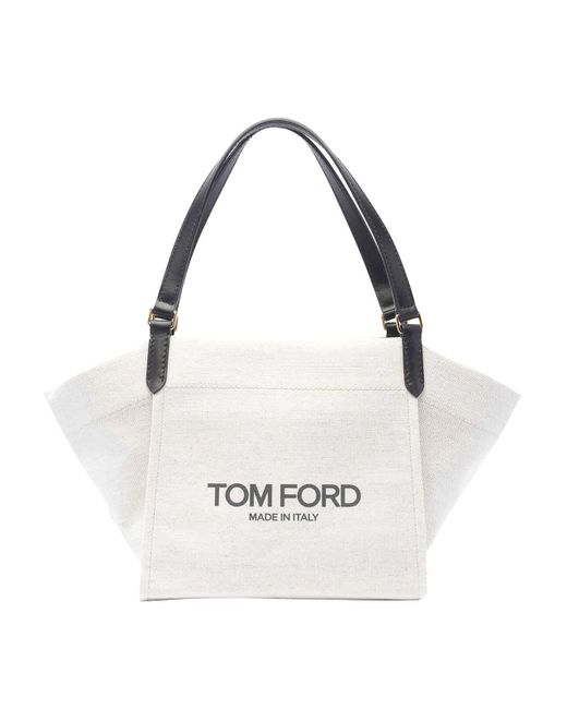 Tom Ford White Tote Bag