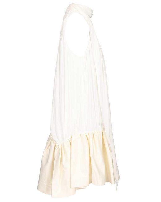 ROTATE BIRGER CHRISTENSEN White Mini Dress