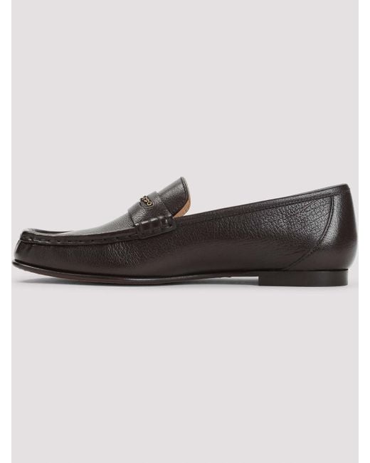Chloé Gray Loafers