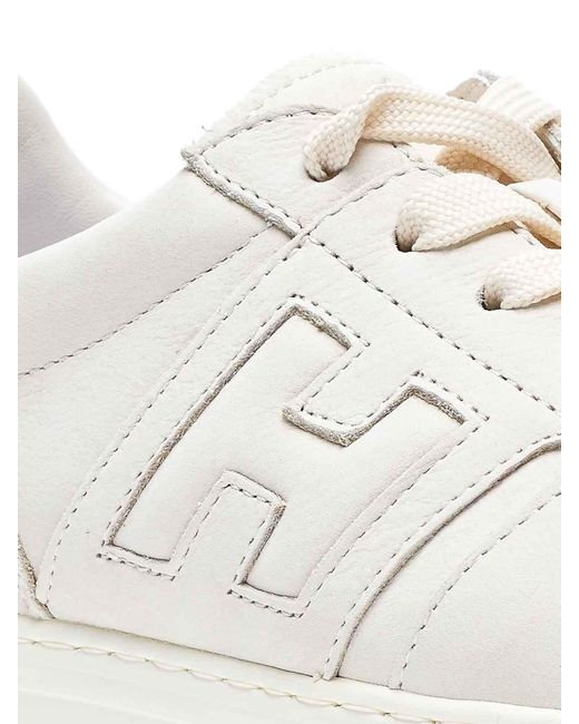 Hogan White H-Tv Sneakers for men