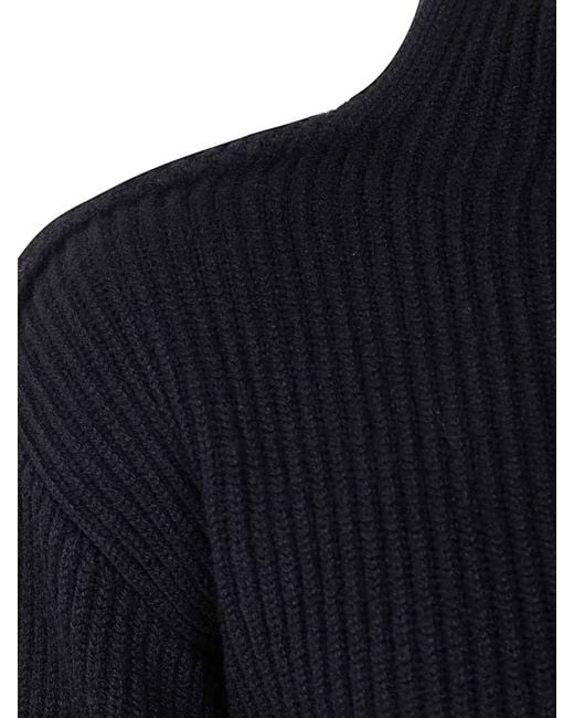 Marni Blue Turtleneck Sweater