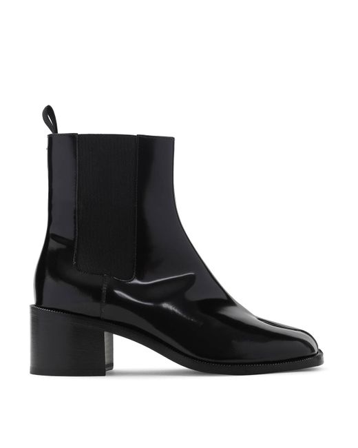 Maison Margiela Black Tabi City 55 Chelsea Ankle Boots