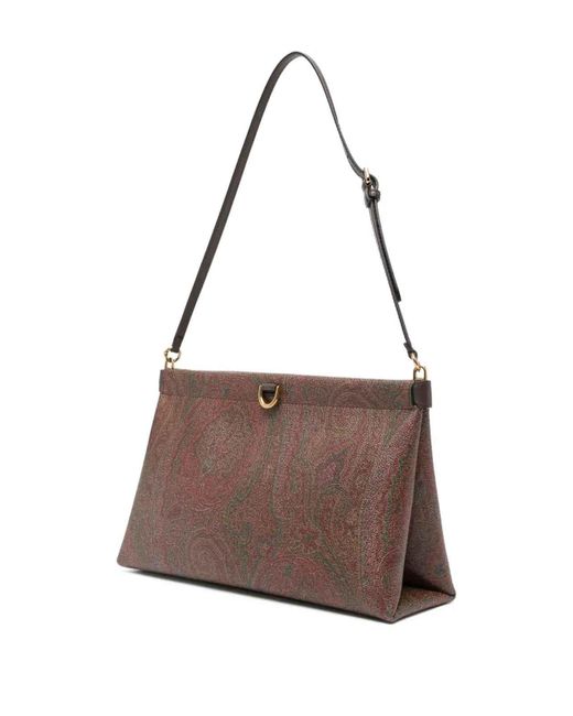 Etro Brown Clutch Bag