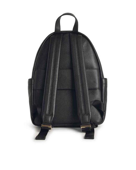 Michael Kors Black Tanner Medium Backpack